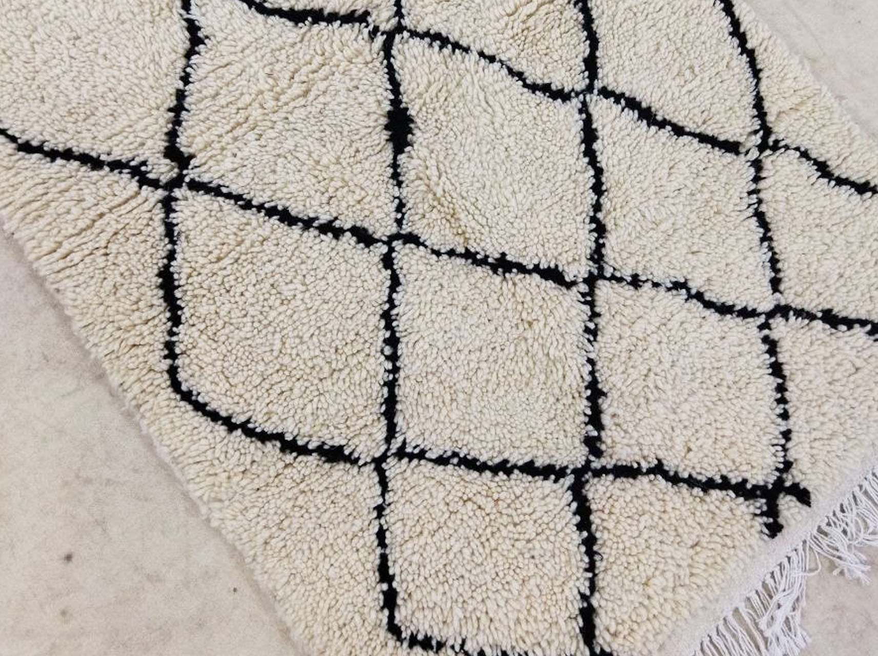 Tapis marocain beni ourain 152x91cm