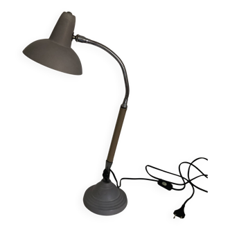 Vintage 1950 industrial workshop lamp Super Chrome - 60 cm