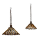 Rattan vintage Light Pendants Set of 2 1960’s