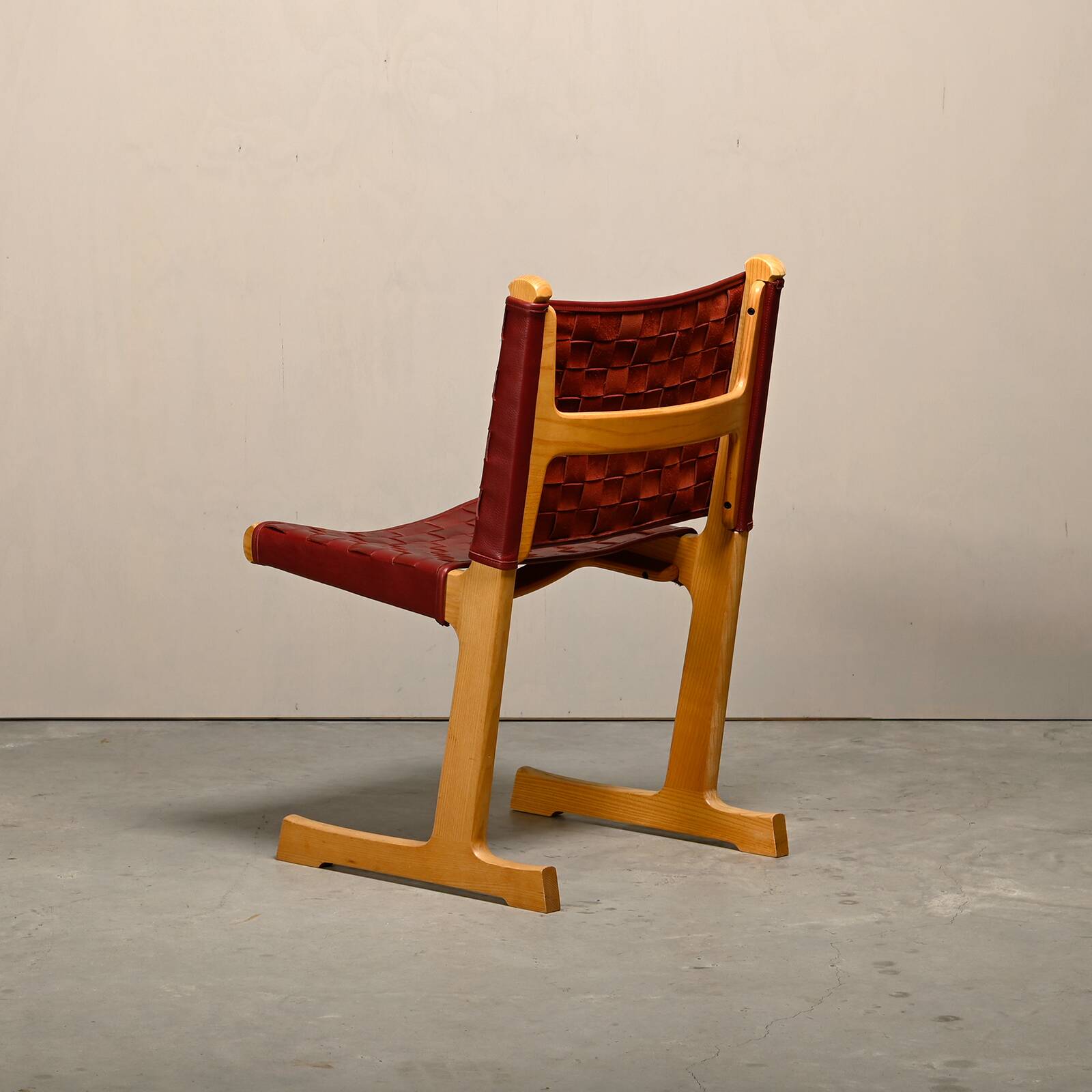 Ditte & Adrian Heath Dining Chairs in Ash and Leather, France & Søn