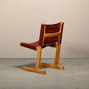 Ditte & Adrian Heath Dining Chairs in Ash and Leather, France & Søn