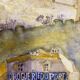 Watercolor painting St Malo signed B. Lévêque 2012