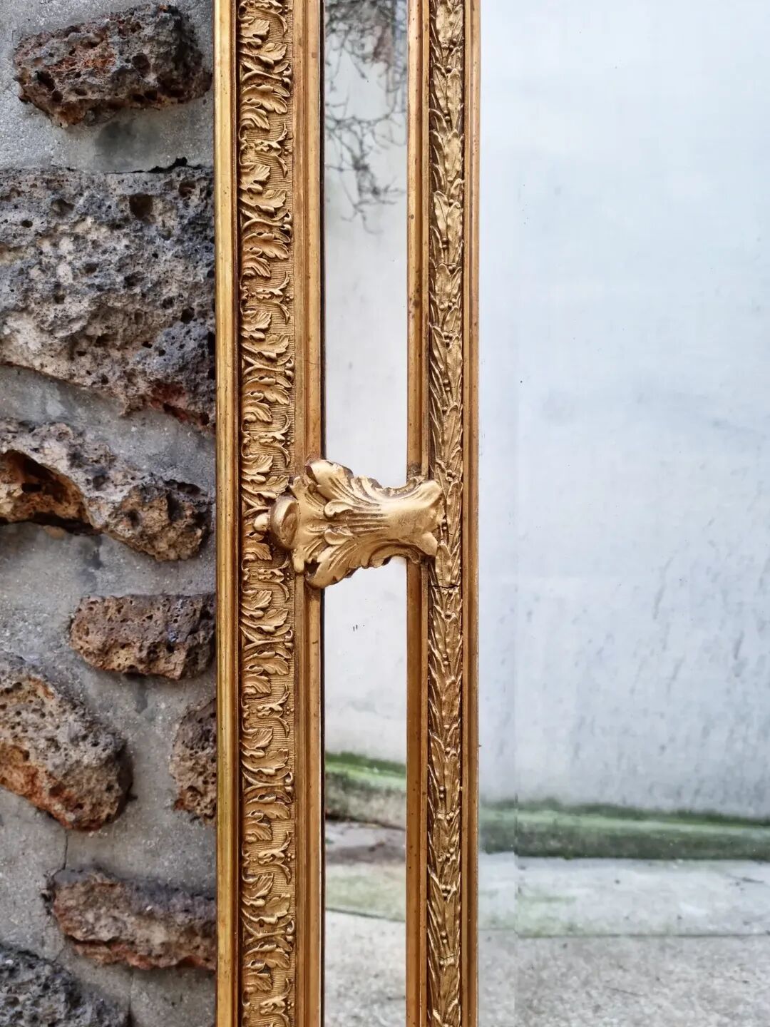 Antique mirror