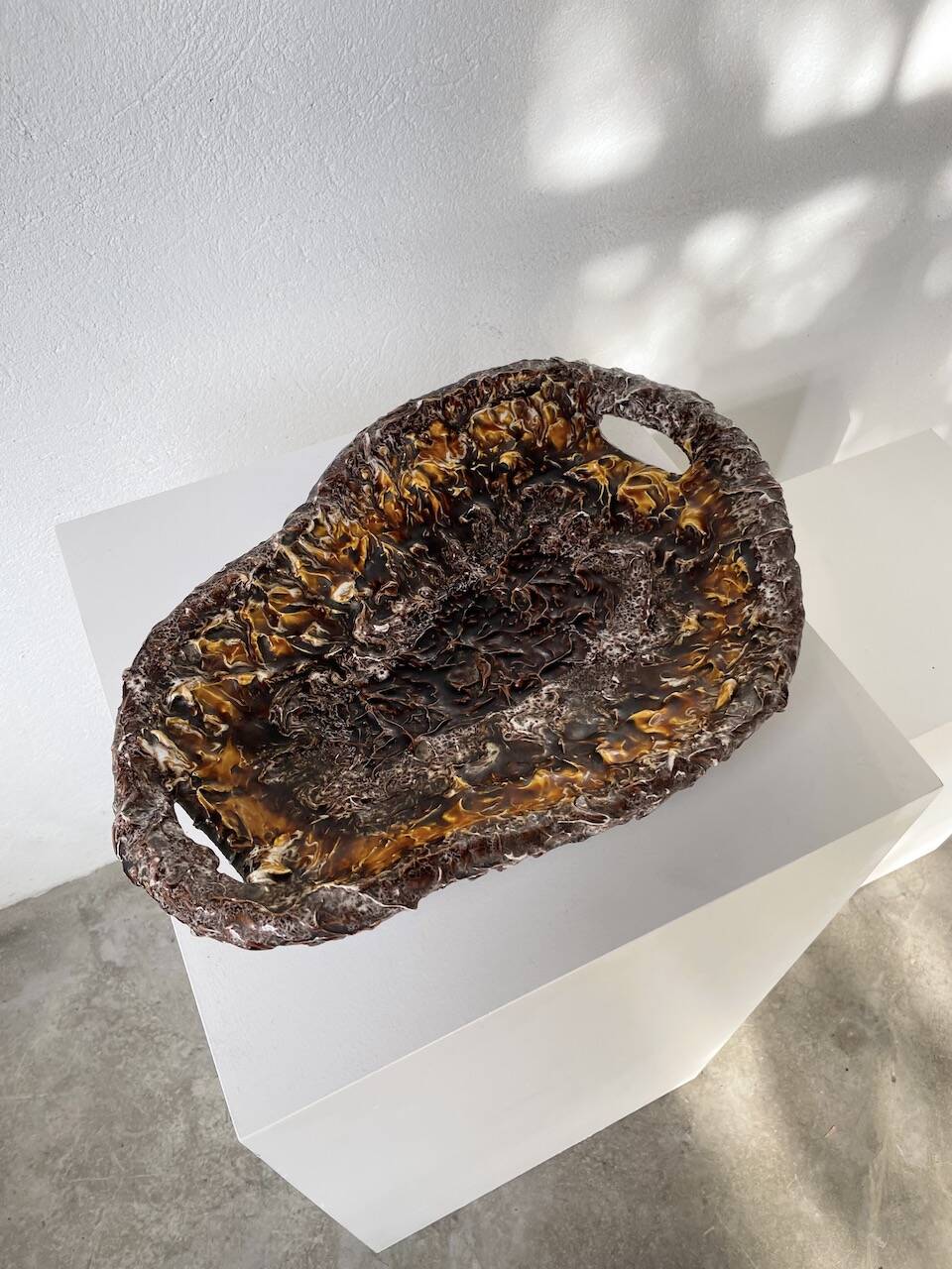 Plat en céramique fatlava Vallauris