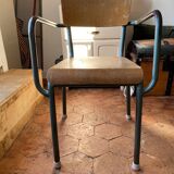 School chairs with armrest