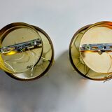 Pair of “cocoon” wall lights, Italy, 1970