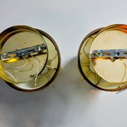 Pair of “cocoon” wall lights, Italy, 1970