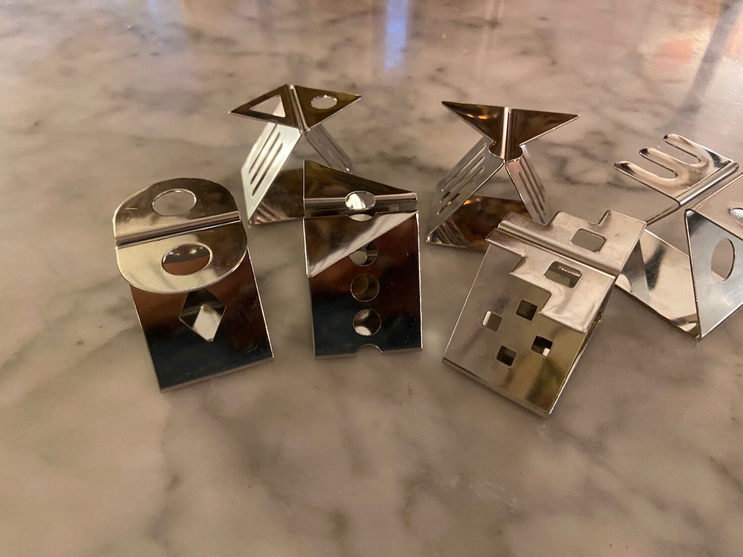 Series of 6 napkin rings Nathalie du Pasquier