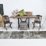 Brown Vintage Runner Rug, 70x295Cm SK 6998