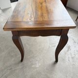 Table de ferme bureau noyer XIXème