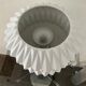Vintage lamp 70s porcelain and chrome foot