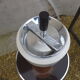 Cendrier swing star vintage années 70 pied tulipe