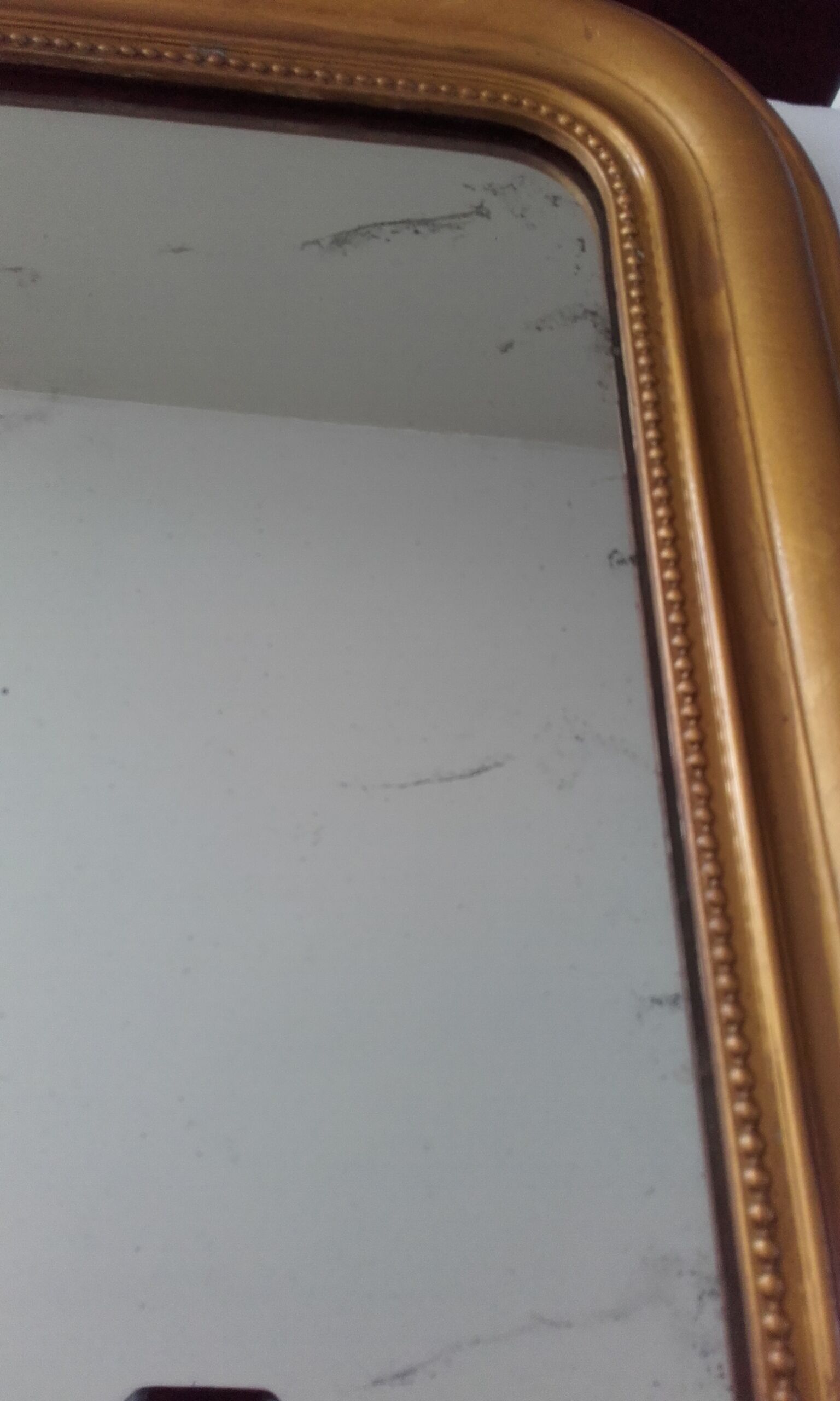 Mirror old dore louis philippe type