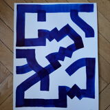 Painting on paper - Untitled