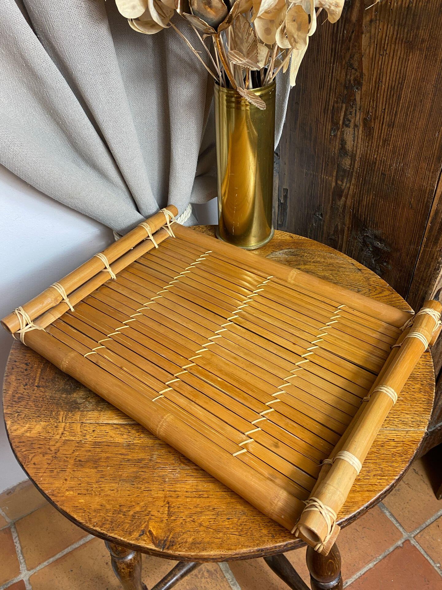 Bamboo platter
