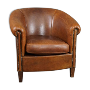 fauteuil club en cuir