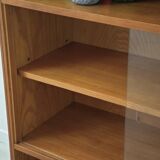 Libena 1960 glass display cabinet / bookcase