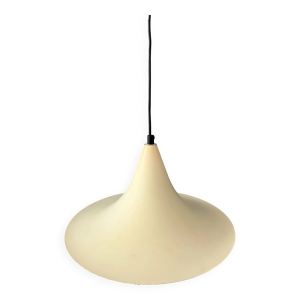Suspension vintage en métal « chapeau de sorcière » Space Age