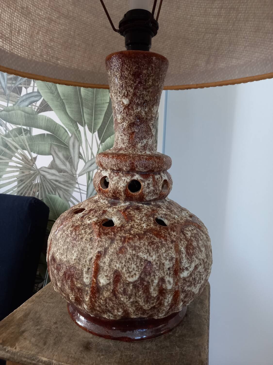 Vintage lamp from the 70s FAT LAVA