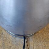 Bubble lamp in brushed aluminum from the 70s