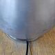 Lampe Bubble en aluminium brossé année 70