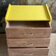 Dresser raw wood & ochre