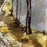 Table by Bernard Dufour, 1922, The Seine, Paris