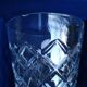 12 glasses of crystal water wine, Antibes model, hand-cut, 18 cl