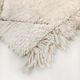 Moroccan Berber carpet blessed ouarain ecru with black diamonds engraved 295x213cm