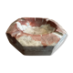 Ashtray / Art Deco double marble catchall