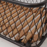 Metal baker's trolley