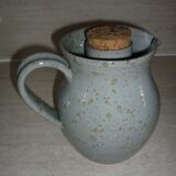 Refreshing pitcher in vintage stoneware
