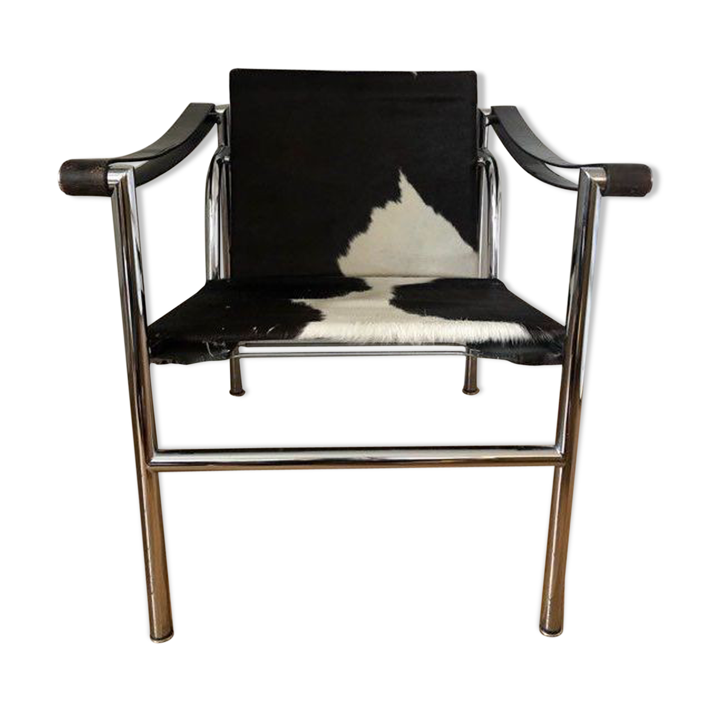 Armchair lc by Le Corbusier, Cassina 1960