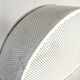 Mushroom wall lamp in perforated metal design 60s