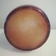 Legras biscuit bucket in glass paste Ruby series