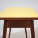 Mid century cherry wood desk with formica top