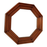 Vintage octagonal mirror 30*30cm