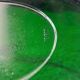 Vintage emerald green salad bowl made in France.