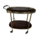 Brass serving table