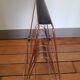 Brass and skai vinyl holder