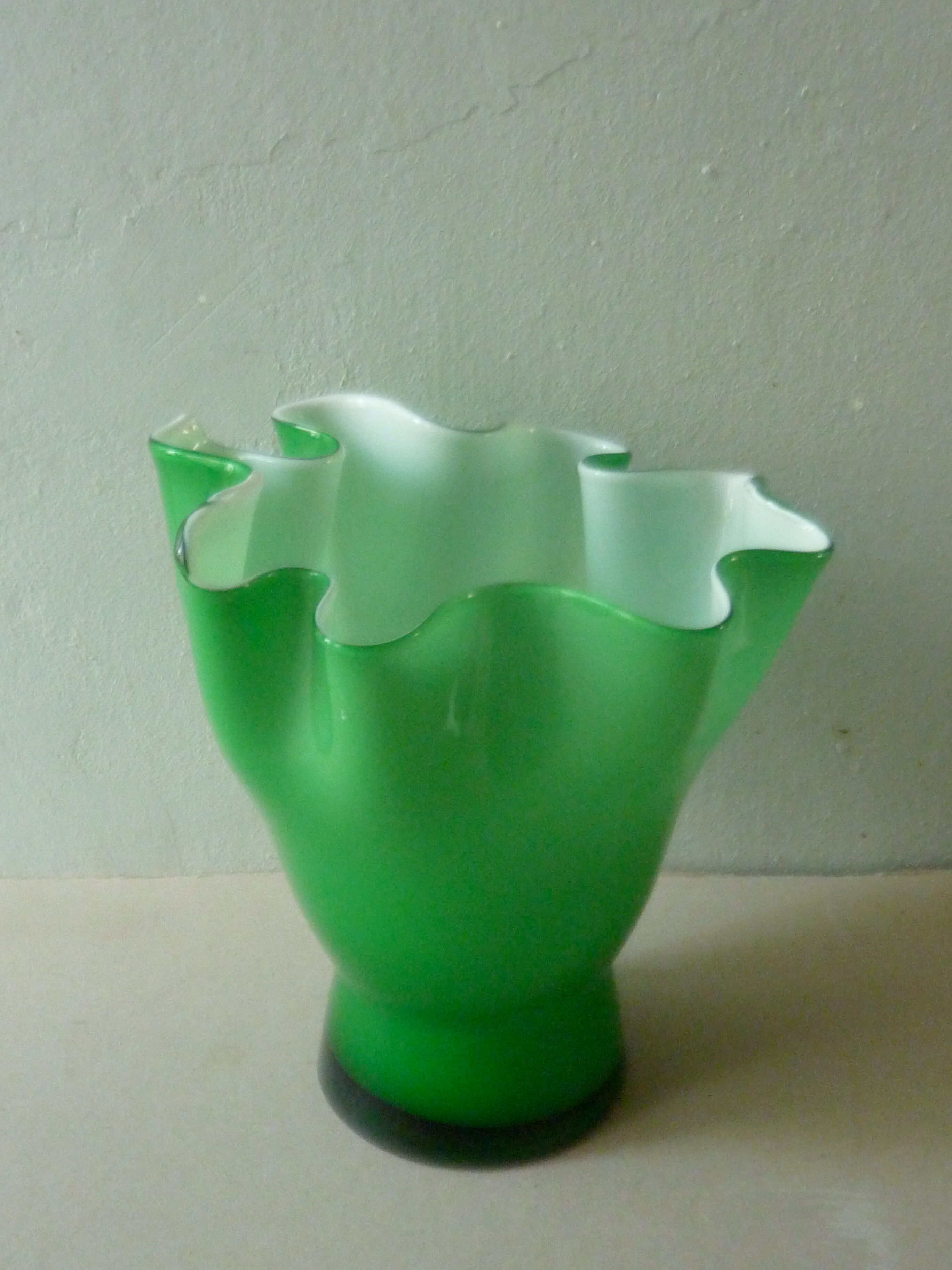 Murano glass vase