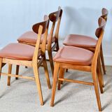 Six Farstrup model 210 dining chair (2 sets available)