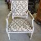 Armchair Louis XVl grey of the Xlx th century n°1