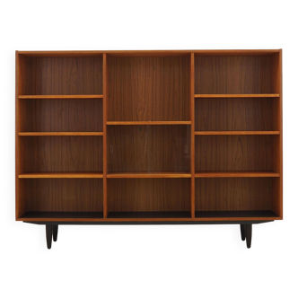 Teak bookcase, Danish design, 1970s, made in Denmark