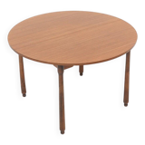Round teak table top, 1960s