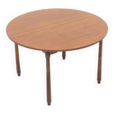 Round teak table top, 1960s