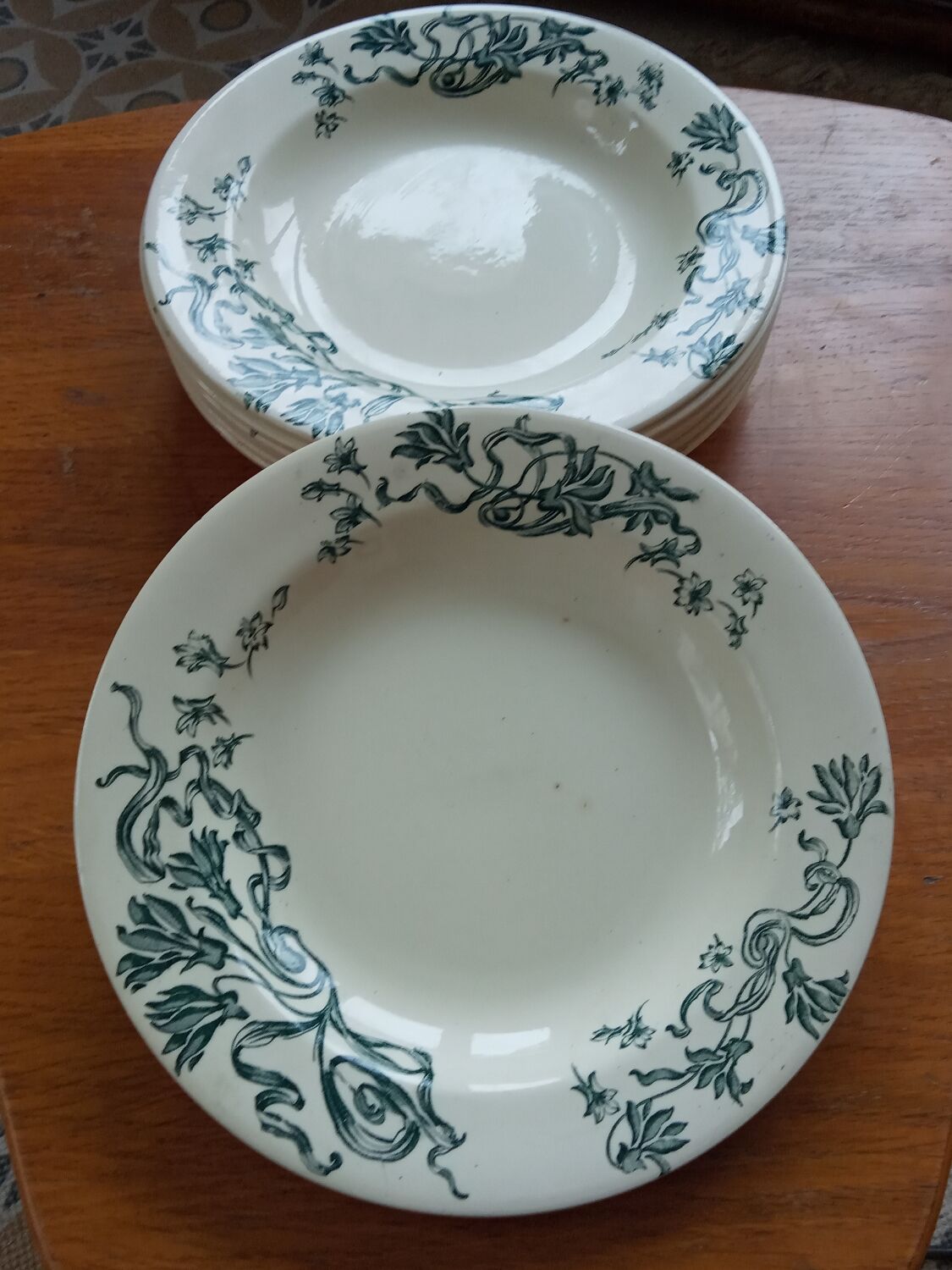 POP-UP CHRISTMAS Seven hollow plates of Salins, herbarium