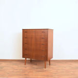 Danish teak chest of drawers