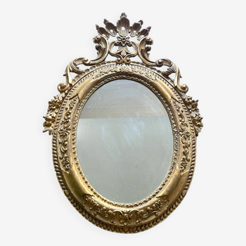 Italian Antique Gold Gilt Large wall Mirror