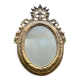 Italian Antique Gold Gilt Large wall Mirror